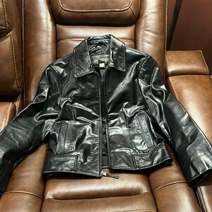 Banana republic leather jacket